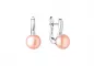 Preview: Casual Perlenohrring rosa rund 9-9.5 mm, Englischer Verschluss, 925er Silber, Gaura Pearls, Estland Preview: Casual Perlenohrring rosa rund 9-9.5 mm, Englischer Verschluss, 925er Silber, Gaura Pearls, Estland